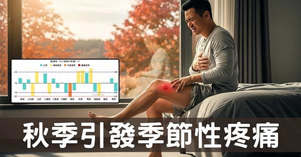 脾經在秋季能量提升，經絡左右差距引發疼痛！