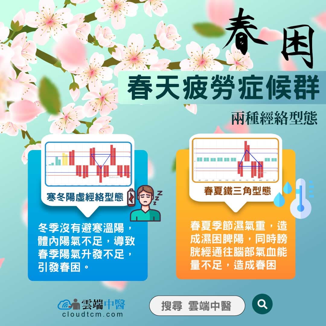 細看「春困」的2種經絡型態，原來這就是想睡覺的原因！