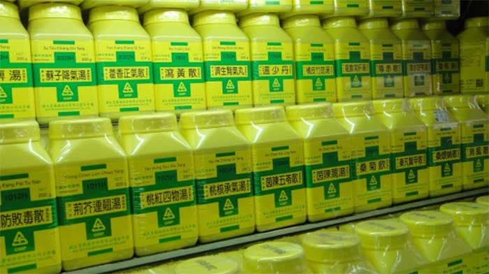 在台灣可以輕易買到科學中藥