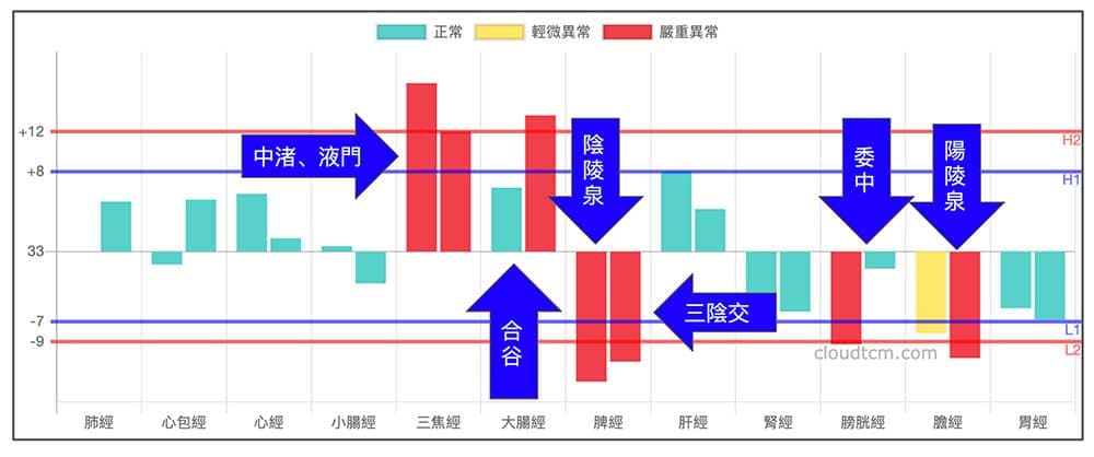 運用針灸平衡異常經絡，許多不舒服症狀自然消失
