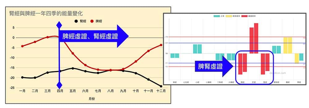 每年四月之後脾腎兩虛