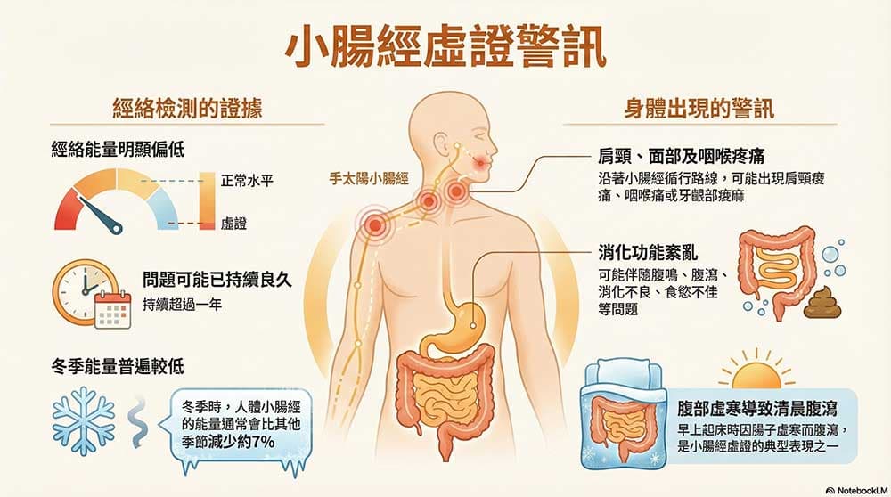 保養小腸經維持實證，是養生基本觀察重點