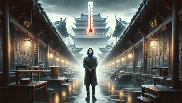 受到傷寒之後，進入太陽病階段很容易發燒