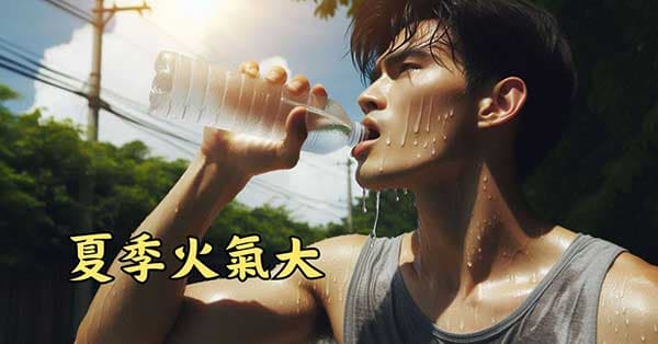 在炎熱夏季火氣大，經常必須瀉火