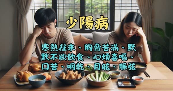 少陽病出現的典型症狀