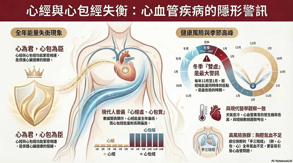 現代人心經、心包經異常