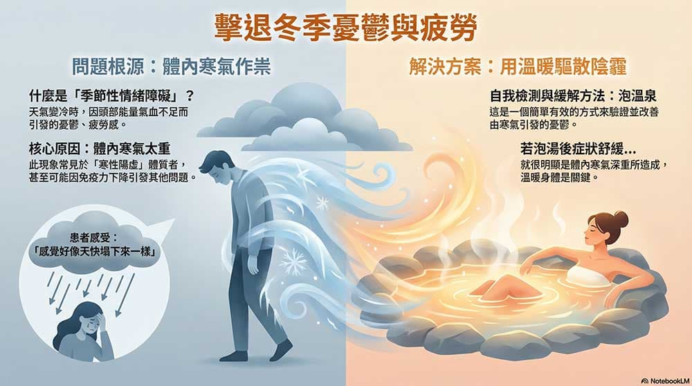 熱療法可以改善冬季憂鬱現象
