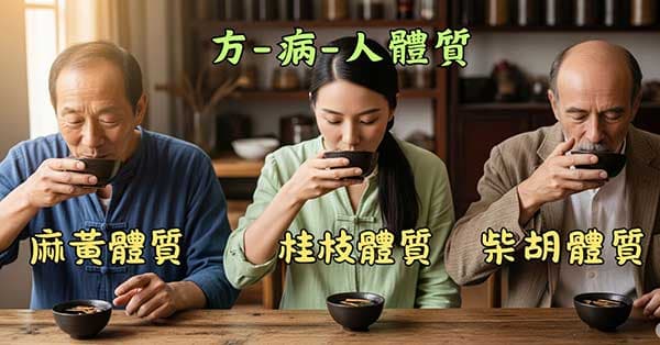黃煌教授提出方病人體質開藥方模式
