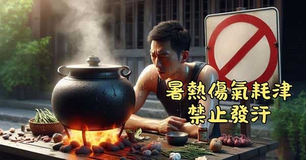 近代中醫認為，暑熱傷氣耗津禁止發汗