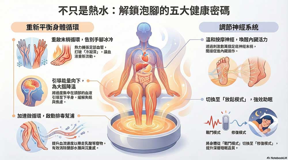解鎖泡腳的健康密碼