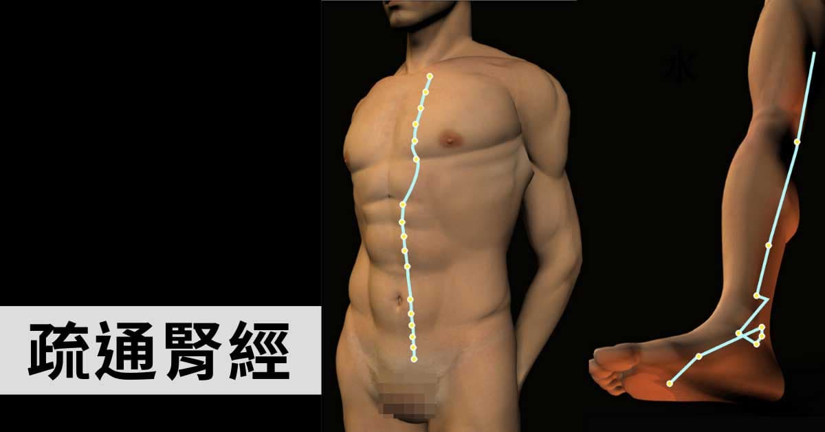 腎經氣血阻塞嗎？按摩,拍打,刮痧,拔罐1次完整搞定！