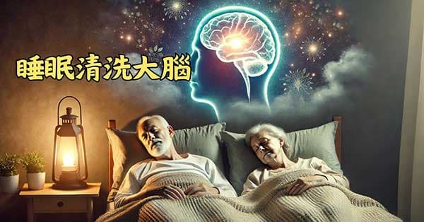 睡眠可以清洗大腦，預防腦部疾病