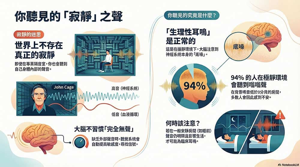 耳朵聽到翁鳴聲音其實是正常現象