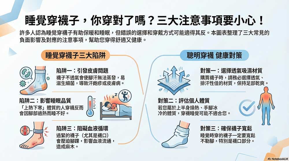 穿襪子注意事項