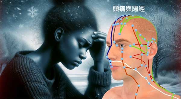 頭痛與陽經密切相關，非常複雜