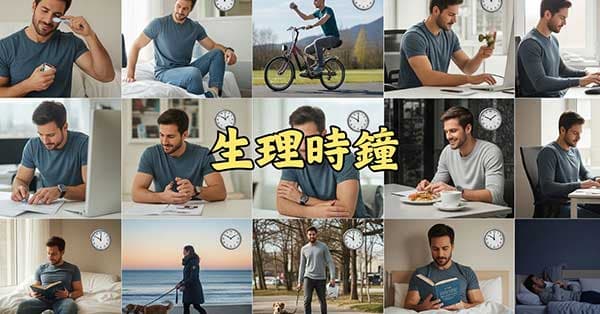 現在醫學印證，每個人體內都有一個生理時鐘