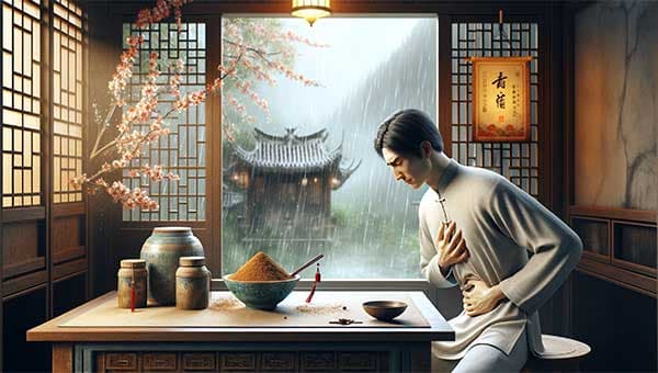 濕氣阻塞脾胃容易所引起脾胃消化障礙
