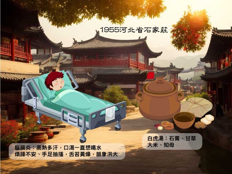 1955年河北省石家莊地區流行日本腦炎