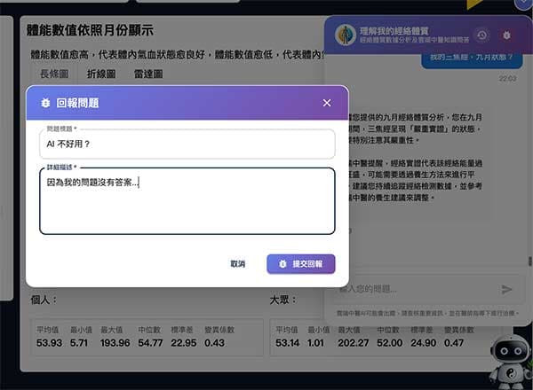 我們期待您回饋任何發現到的問題