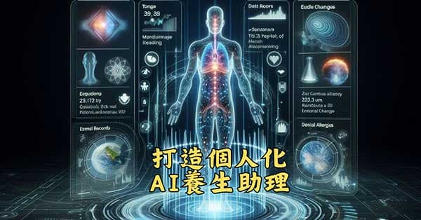 雲端中醫最終將打造個人化AI養生助理