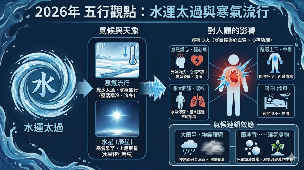 2026年黃帝內經對於五運六氣的看法