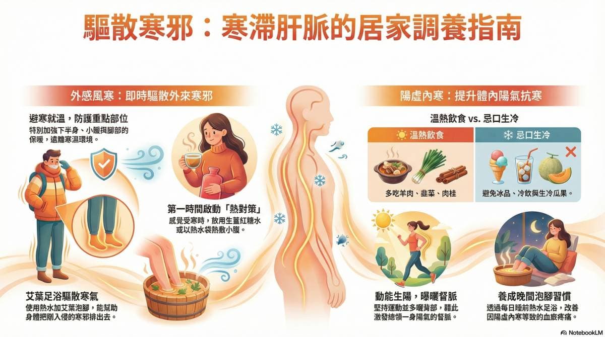 寒凝肝脈的改善方法