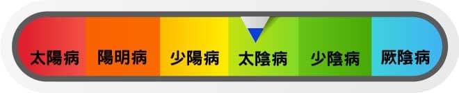 理中湯證，主要應用於太陰病範疇