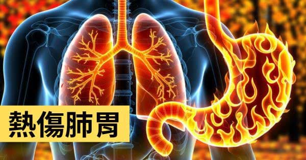 熱傷肺胃