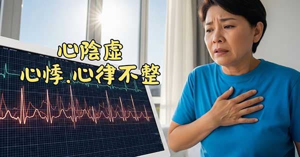 心陰虛的人最常見的症狀是心悸