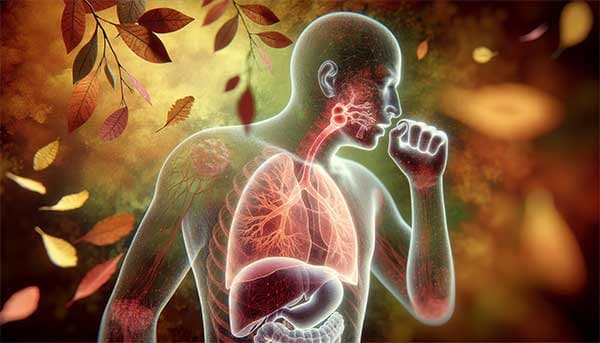 秋季容易出現脾肺氣虛證
