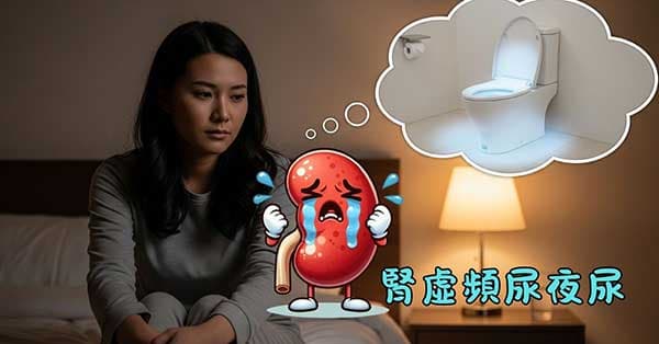 腎氣虛的人容易頻尿夜尿