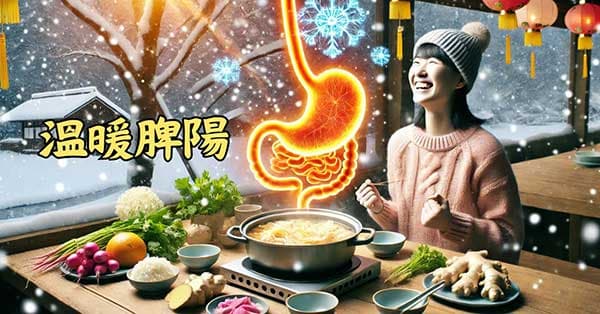 冬季養生注重溫暖脾陽