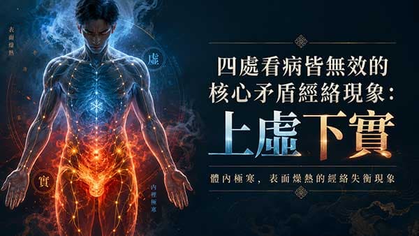 為什麼看遍名醫都無效?關鍵可能是「上虛下實」