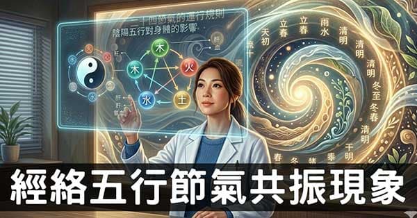 五行是身體與節氣的共振,24節氣經絡能量解密!
