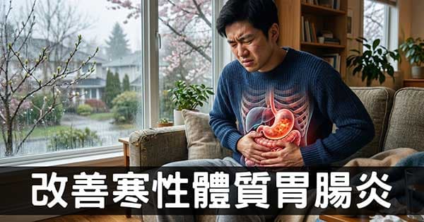 胃腸炎不只是病毒感染,從寒性陽虛經絡體質再詮釋!
