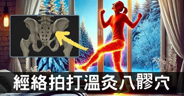 經絡拍打、艾灸、溫暖八髎穴帶來的5類強大功效!
