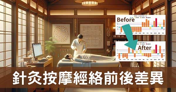 針灸按摩後經絡會變好嗎?直接觀察驗證找答案!