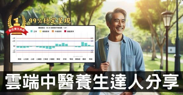 雲端中醫養生達人,從經絡數據理解他究竟有多神?