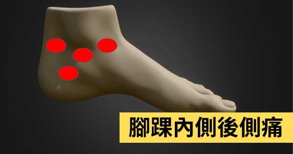 腳踝內側後側痛
