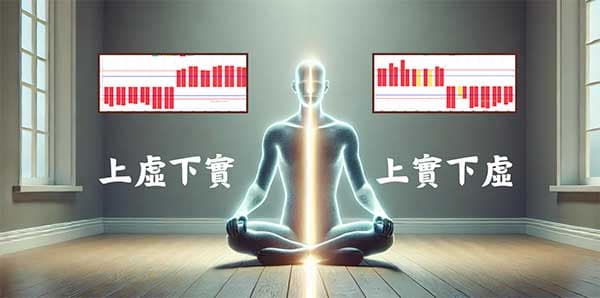 上虛下實、上實下虛的人,容易任督二脈不通