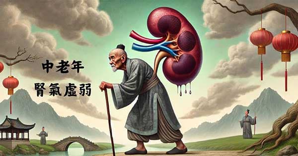古人發現40歲以後男人的腎氣就開始虛弱