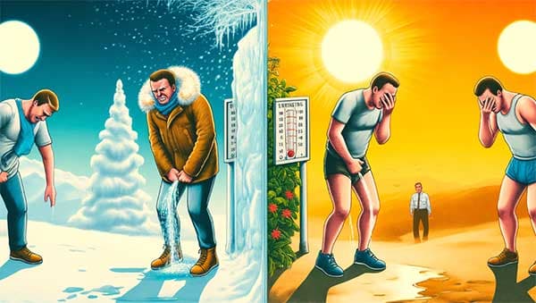 體內太熱或太寒,都有可能出現排尿困難