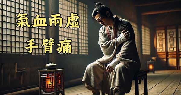體內氣血不足的人,很容易出現手臂痛