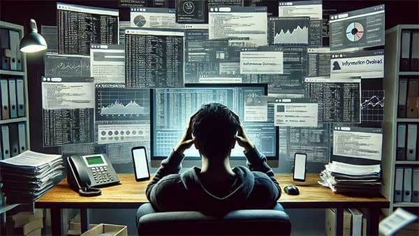 現代人資訊焦慮,普遍用腦過多