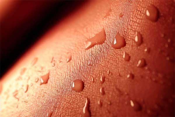 皮膚腠理開闔異常，就會造成汗腺疾病
