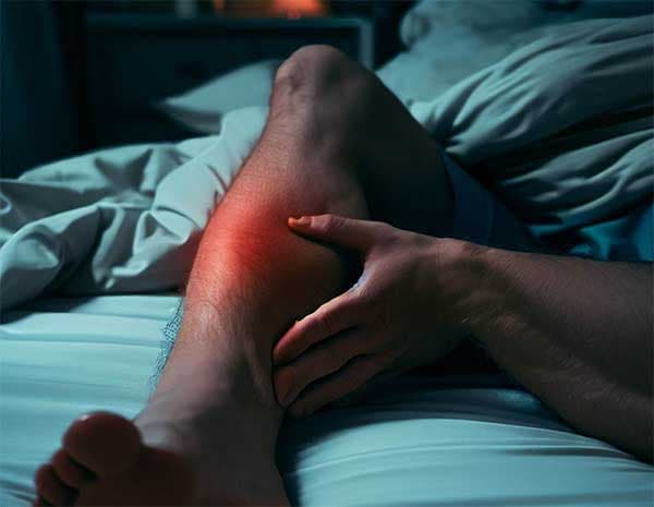 有些人常常睡到一半腳抽筋