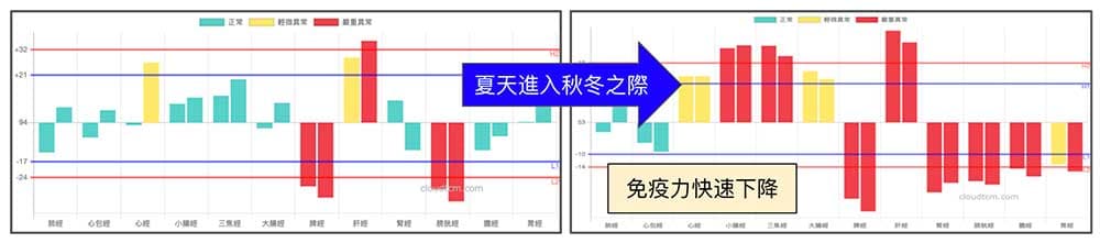 秋冬免疫力低下經絡型態