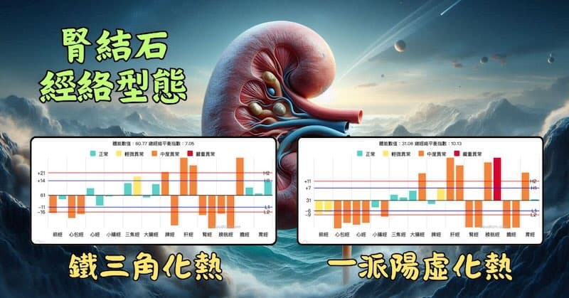 出現腎結石的經絡型態