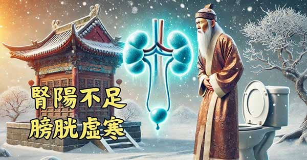 腎陽不足導致膀胱虛寒