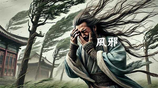 古人認為眼窩前額眉稜骨痛是風邪造成的